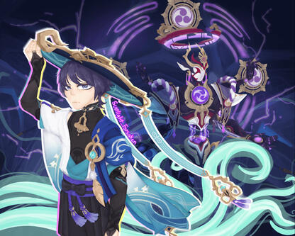 knees up - rendered ; note that mechas/super complicated designs may come with an extra fee!